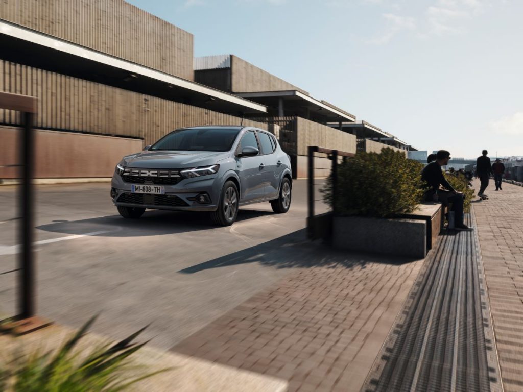 Dacia new visual identity SANDERO